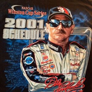 Dale Earnhardt 2001 Scheule T-shirt